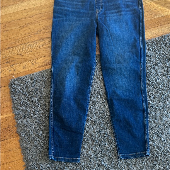 SPANX Dark Blue Jeans Size 1X - Picture 3 of 10